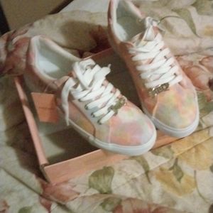 Size 7 1/2 Women's Pastel Tie Dye Juicy Couture